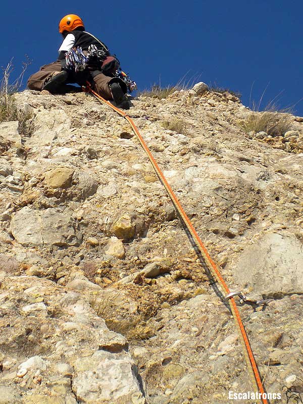 Darrer llarg de la Mil·lennium al Serrat dels Monjos